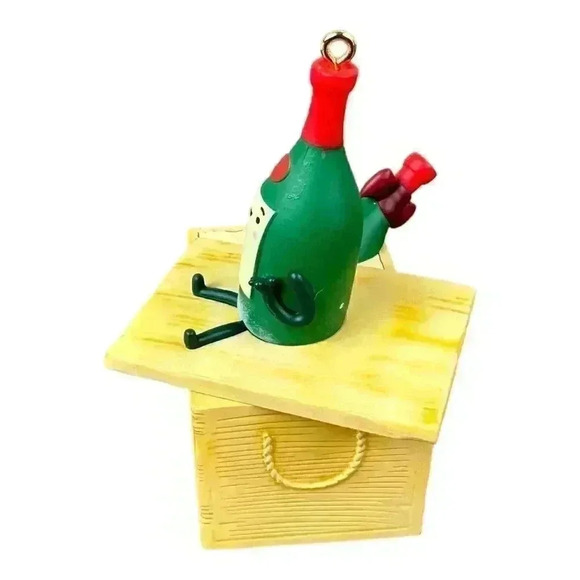 Hallmark 2023 A Case Of Christmas Cheer Wine Booze Keepsake Xmas Ornament NIB - Picture 8 of 8